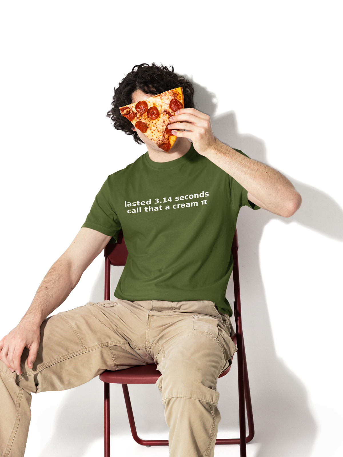 Lasted 3.14 Seconds Funny Graphic Tee – Comfort Colors Adult Humor Shirt